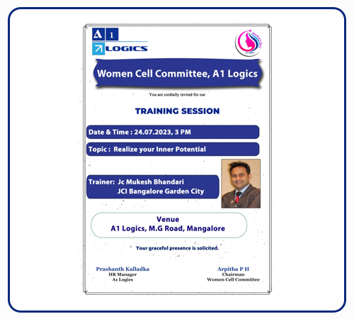 Training Session, A1 Logics