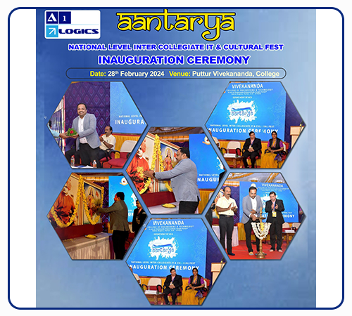  National Level Inter Collegiate IT & Cultural Fest Inaugration Ceremony, A1 Logics 