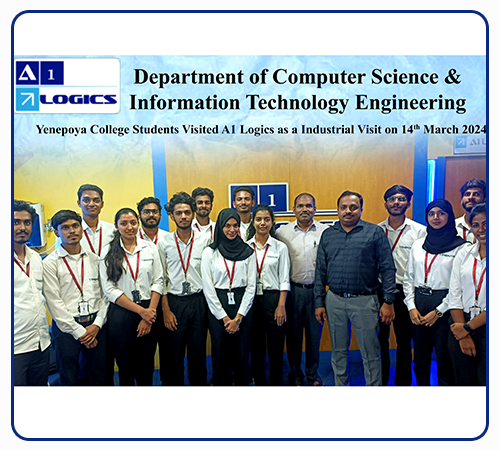 Yenepoya College Students Visited A1 Logics as a Industrial Visit