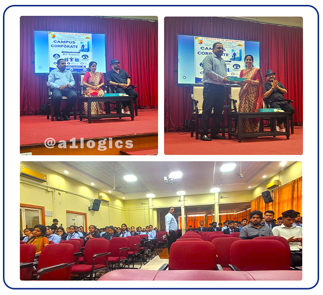 Mr. Praveen Udupa, training session, career readiness, A1 Logics